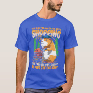 Camiseta CARRITO DE COMPRAS DE COMIDA DE COBAYA amigo