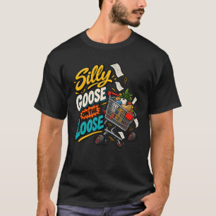 Camiseta Carro de Compras Suelto Caos