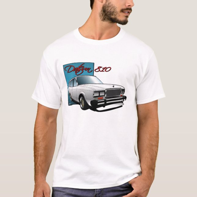 Camiseta Carro de Datsun 810 (Anverso)