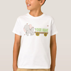 Camiseta Carro de elefante cúbico PERSONALIZADO