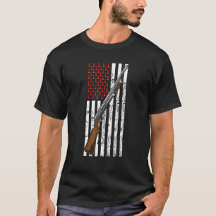 Camiseta Carro de escopeta con bandera de escopeta de Estad