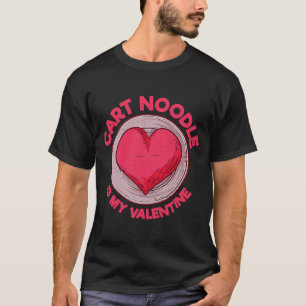 Camiseta Carro de fideos es mi comida de San Valentín en Ho