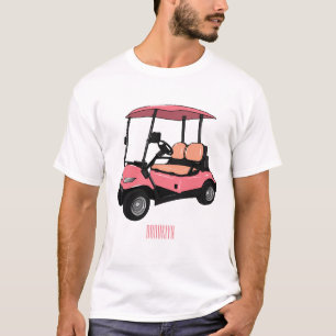 Camiseta Carro de golf / ilustracion personalizado de coche