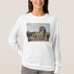 Camiseta Carro de la etapa, grabado por J. Baily