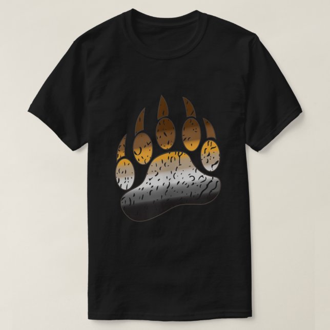 Camiseta Carro de oso gay con predominio de garganta angust (Diseño del anverso)
