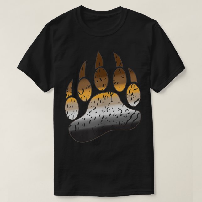 Camiseta Carro de oso gay con predominio de garganta angust (Diseño del anverso)