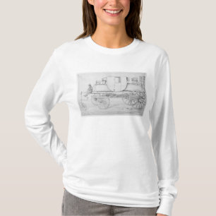 Camiseta Carro del vapor de la camilla, 1827