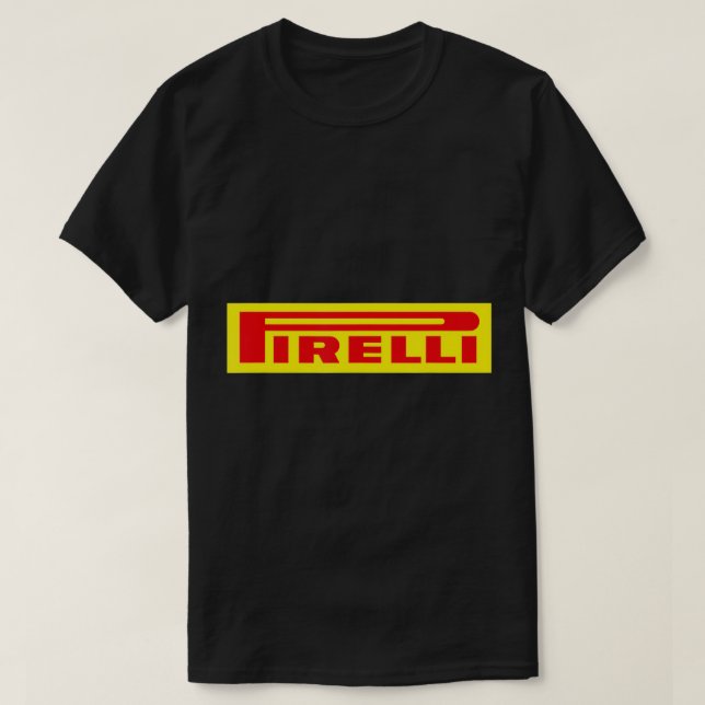 Camiseta Carro Pirelli Motorcycle T-Shirt (Diseño del anverso)