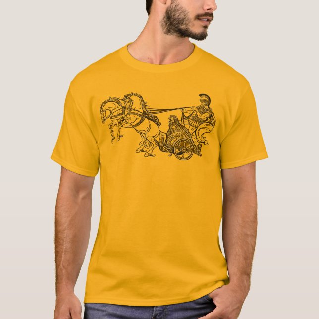 Camiseta carro romano (Anverso)
