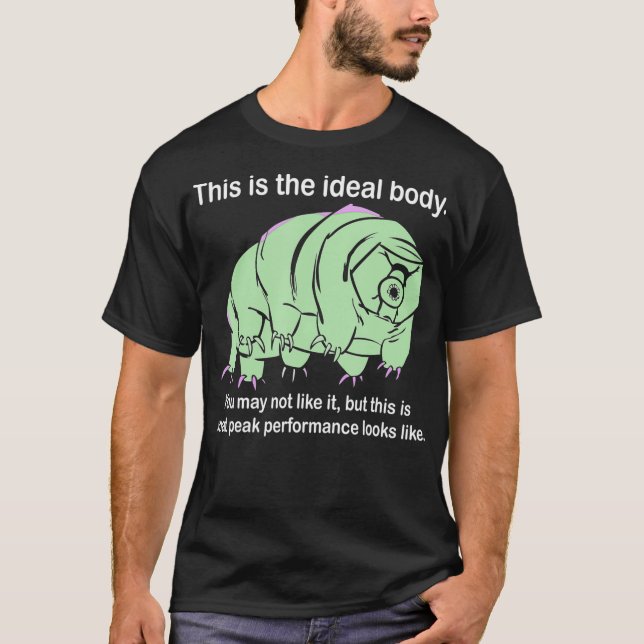 Camiseta Carrocería ideal para la ciencia de la microbiolog (Anverso)