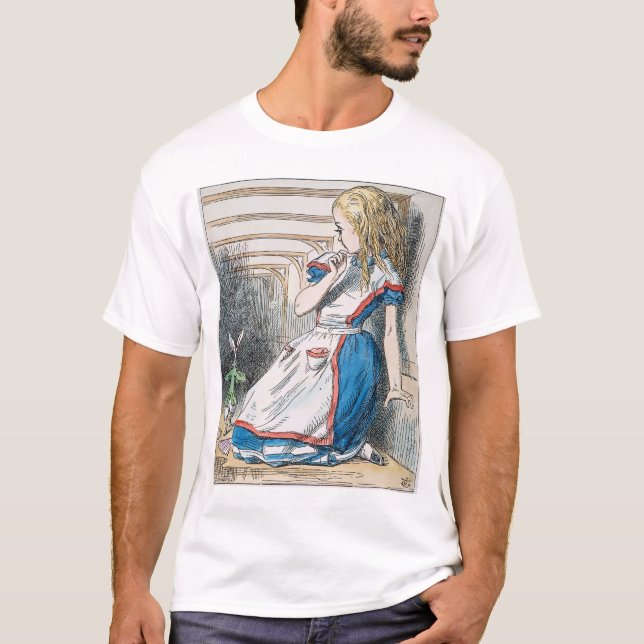 Camiseta Carroll: Alicia, 1865 (Anverso)