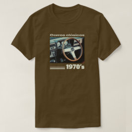 Camiseta Carros Clasicos años 1970