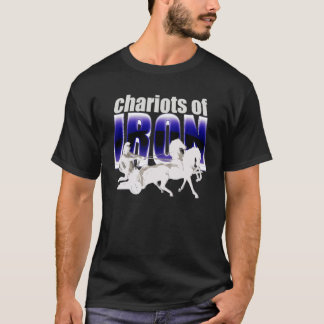 Camiseta Carros del hierro - logotipo - negro