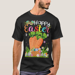 Camiseta Carrot Bunny Egg Hunt Funny Carrot Feliz Pascua
