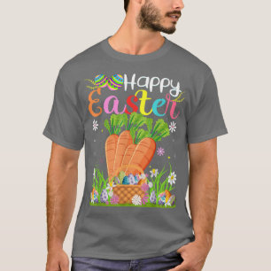 Camiseta Carrot Bunny Egg Hunt Funny Carrot Feliz Pascua