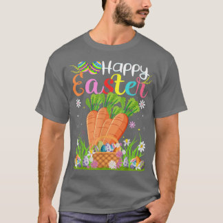 Camiseta Carrot Bunny Egg Hunt Funny Carrot Feliz Pascua
