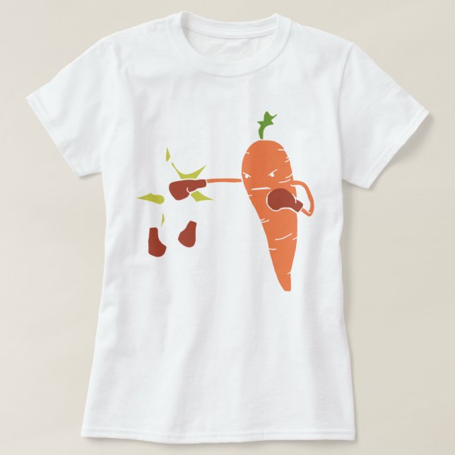 Camiseta Carrot Knockout (Diseño del anverso)