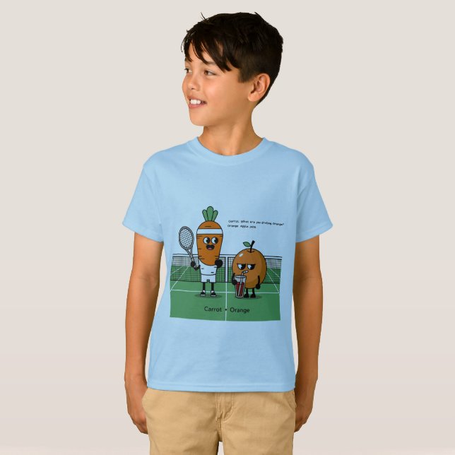 Camiseta Carrot & Orange (Anverso completo)