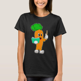 Camiseta Carrot Teacher School book