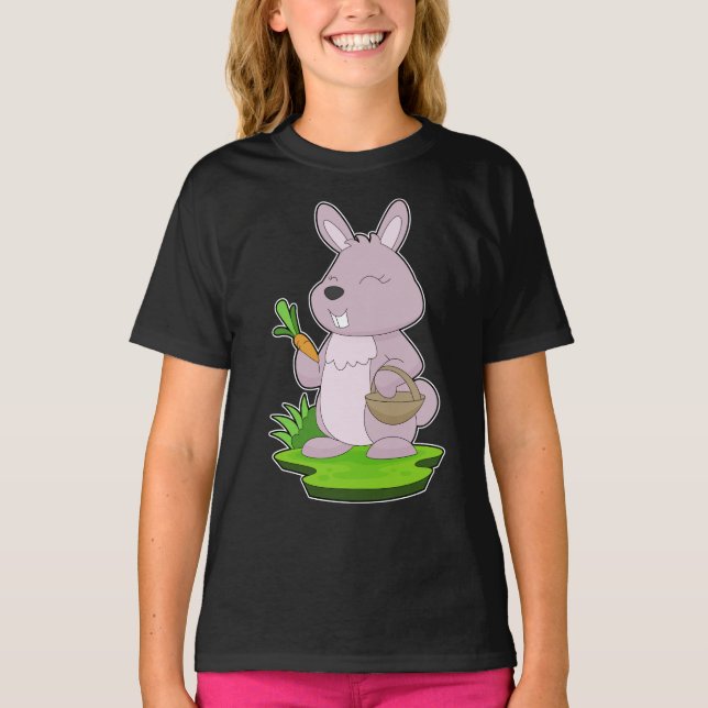 Camiseta Carrota de zanahoria de conejo (Anverso)