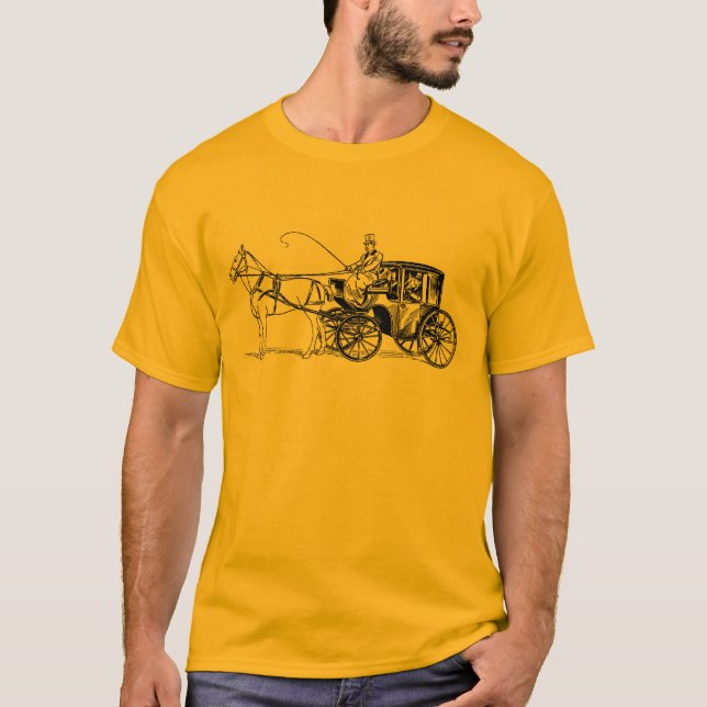 Camiseta Carroza antigua (Anverso)