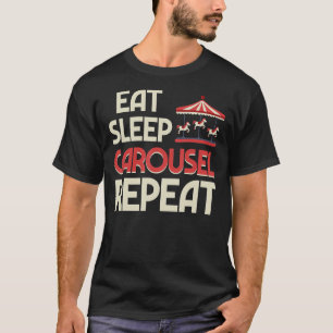 Camiseta Carrusel de caballos Tornado Carnival