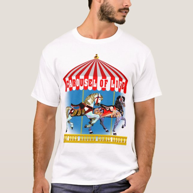 CAMISETA CARRUSEL DE LA VIDA T (Anverso)