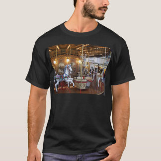 Camiseta Carrusel del parque de atracciones del vintage