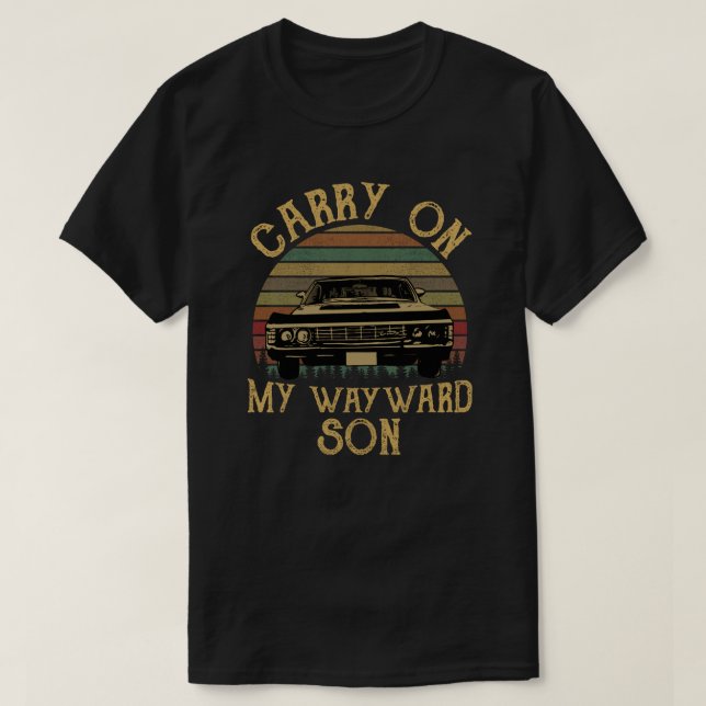 Camiseta Carry On Wayward Son (Diseño del anverso)