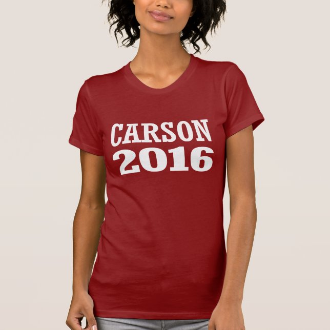 CAMISETA CARSON 2016 (Anverso)