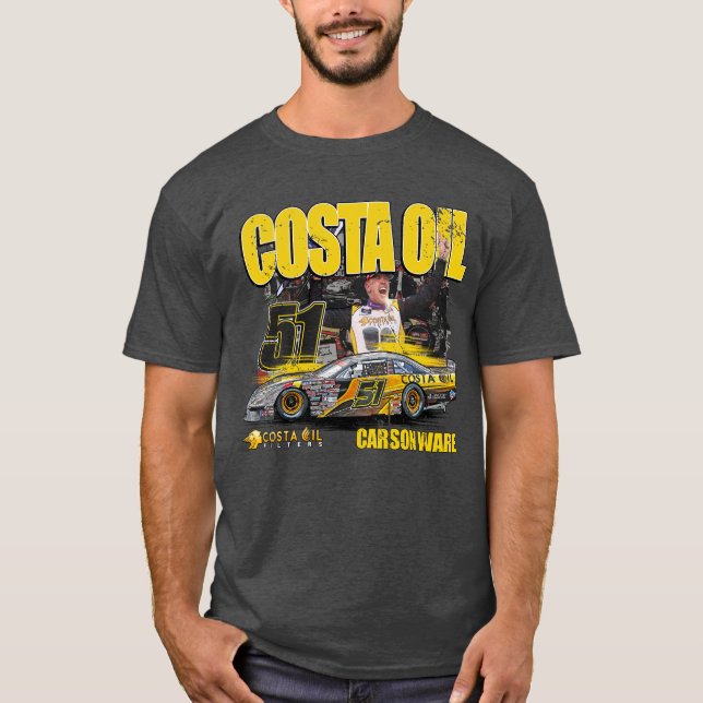 Camiseta Carson Ware 51 Ace Speedway Win Tshirt (Anverso)