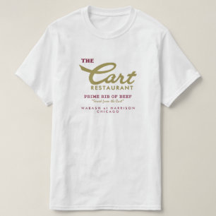 Camiseta Cart Restaurant, Wabash y Harrison, Chicago, IL