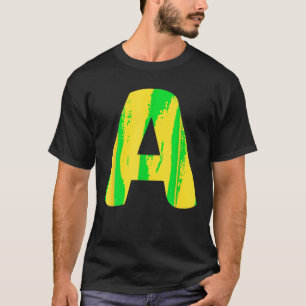 Camiseta Carta A Gracioso Grupo Chipmunk Día de Gracias Chr