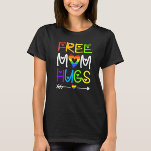 Camiseta Carta corta Mamá libre abraza el orgullo del coraz