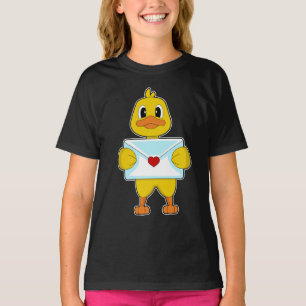 Camiseta Carta de amor de Duck