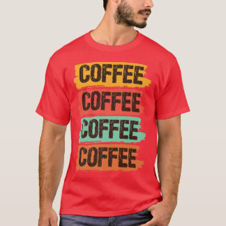 Camiseta Carta de café para mujeres Ca divertida
