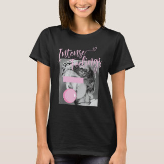 Camiseta Carta de escultura divertida para mujeres aguda ag
