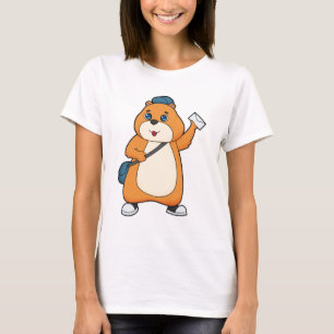 Camiseta Carta de Hamster Postman