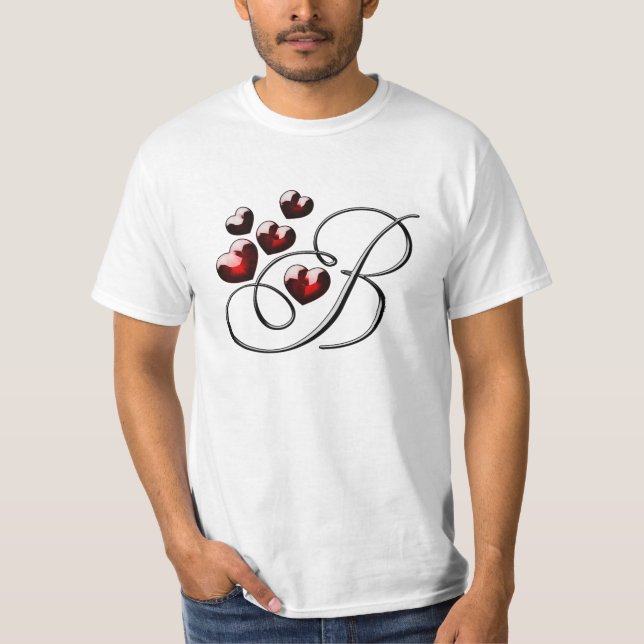 Camiseta Carta de San Valentín (Anverso)