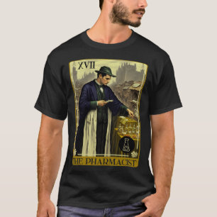 Camiseta Carta de Tarot del Farmacéutico