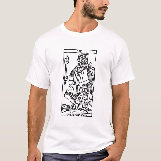 Camiseta Carta de tarot: El emperador (Anverso)