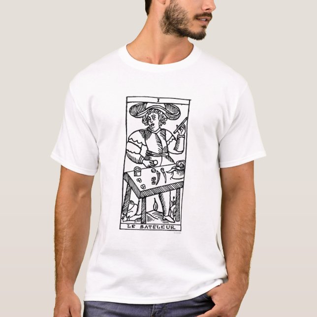 Camiseta Carta de tarot: El juglar (Anverso)