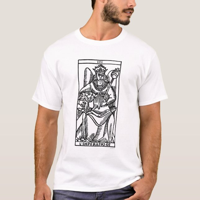 Camiseta Carta de tarot: La emperatriz (Anverso)