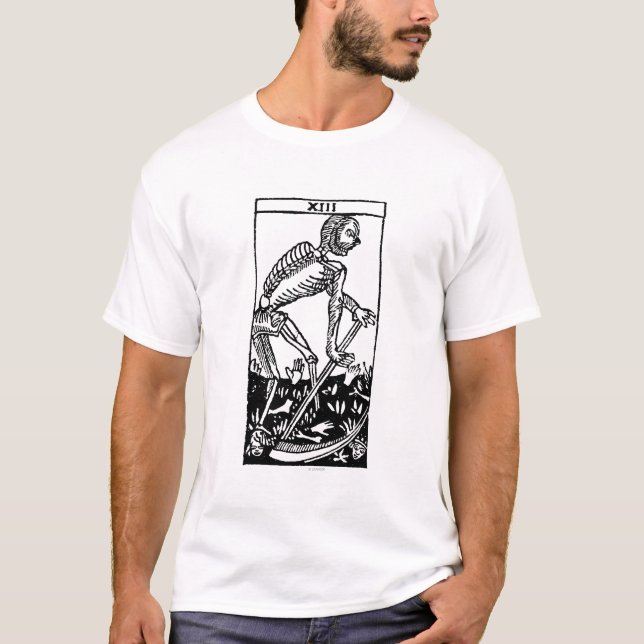Camiseta Carta de tarot: Muerte (Anverso)