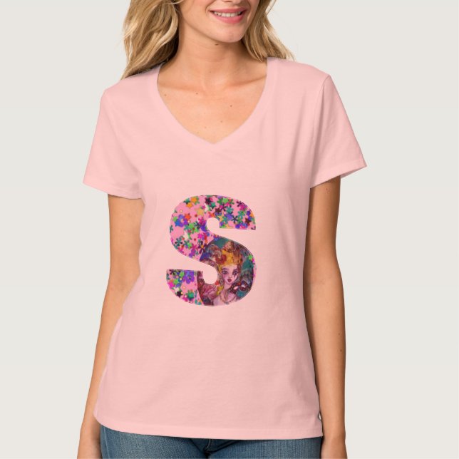 CAMISETA CARTA DE VALENTINE VENETIAN MASQUERADE MONOGRAM S (Anverso)