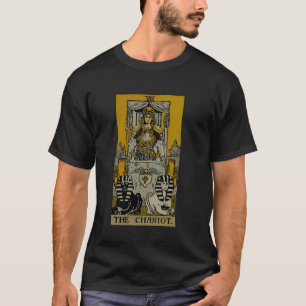 CAMISETA CARTA DEL TAROT ANTIGUA EL CARRO
