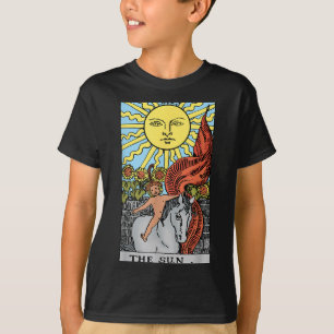 Camiseta Carta del Tarot del Sol Rider Waite