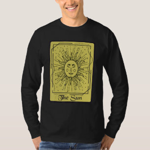 Camiseta Carta del Tarot El Sol Cartas Místicas Ocultas