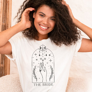 Camiseta Carta Mística de Tarot La Novia Despedida de Solte