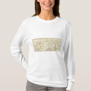 Camiseta Carta que contiene la parte del mar helado